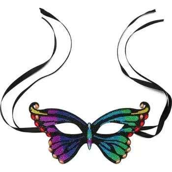 Karnevalová maska Diamantové malování - Karnevalová škraboška - Motýlek