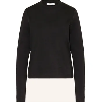 Cos Dámské Tričko S Dlouhým Rukávem, černá, 32
