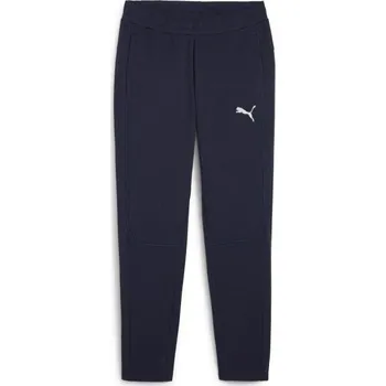 Pánské sportovní tepláky Puma TEAMFINAL CASUALS PANTS S Tmavě modrá, Bílá