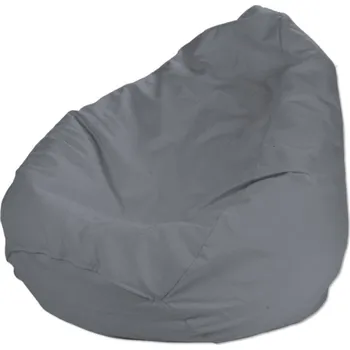 Sedací pytel Sedací vak s volbou látky - 3 velikosti, šedá, Ø60 x 105 cm, Cotton Panama