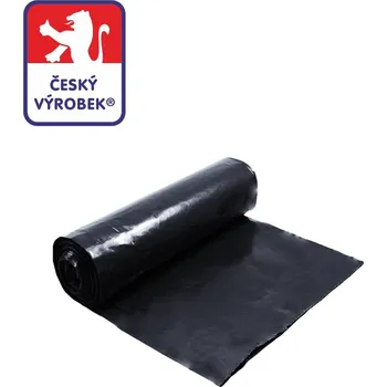 Pytle na odpadky Odpadový pytel černý 120 l 70x110 cm, 40mi 25ks/role
