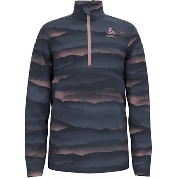 Chlapecká mikina Dětská mikina Odlo ROY KIDSGRAPHIC 140 Tmavě šedá, Růžová