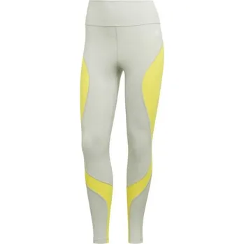 Dámské legíny Dámské fitness legíny adidas HIIT LEGGINGS XS Světle zelená, Žlutá