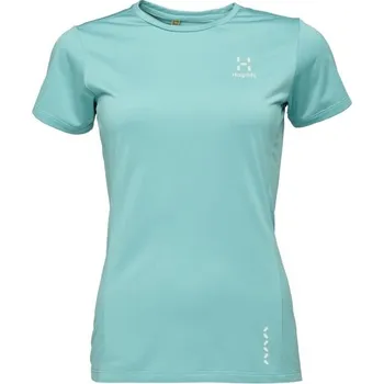 Dámské tričko Dámské triko HAGLÖFS L.I.M TECH W XL Tyrkysová, Šedá