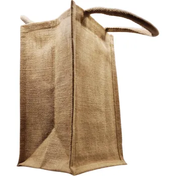 Jutová taška pro 4 láhve