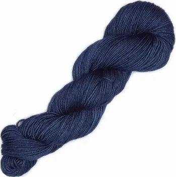 Příze Symfonie Yarns Viva SS1018 Noční modrá (Ručně barvená příze Viva 1018 Midnight blue)