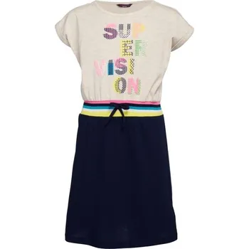 Dětská móda Dívčí šaty Lewro MADGE 140/146 Černá, Šedá, Mix