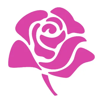 Samolepící dekorace Růže 009 pravá (16 - růžová) SAMOLEPKA NA AUTO, NÁLEPKA, FÓLIE, POLEP, TUNING, VLASTNÍ TEXT, TISK, AUTOSAMOLEPKY.cz, POLEPY, OBRÁZEK, LOGO, 3D STICKERS