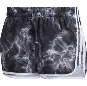 Dámské kraťasy Dámské běžecké šortky adidas MARATHON 20 SHORTS L 3&quot; Černá, Bílá