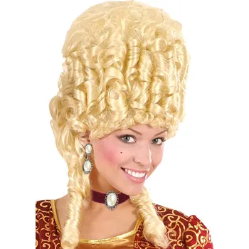 Karnevalový doplněk Sametový náhrdelník s perlou