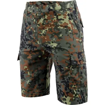 Pánské kraťasy Kraťasy maskáčové, battle dress, flecktarn, S, Smilodon