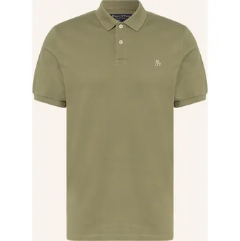 Pánská košile Marc O'polo Pánská Polokošile Z Piké Regular Fit, olivová, M