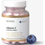 VENIRA vitamin C ve formě kostiček - borůvka, 90 srdíček