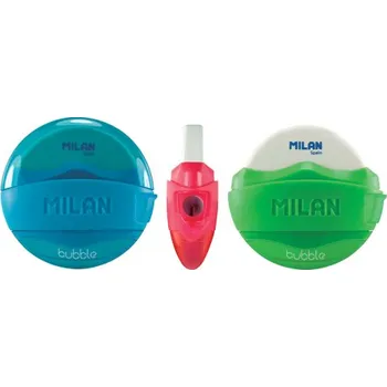 Guma + ořezávátko MILAN Bubble mix Milan