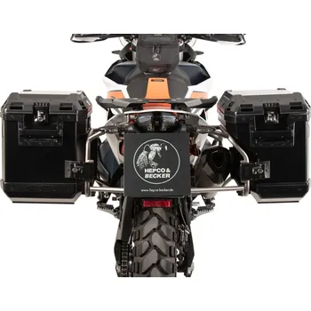 Zavazadlo na motocykl Hepco & Becker Kufry Hepco Becker Xplorer Cutout na KTM 890 Adventure, R, Rally (23-25) 40-37l černé