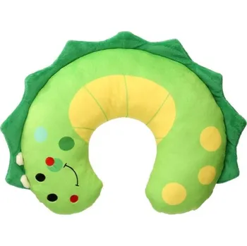 Cestovní polštářek Cestovní polštář za krk Crossroad DINO UNI Zelená, Žlutá