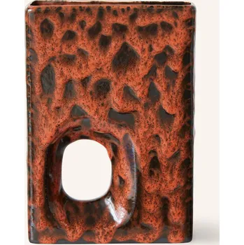 Váza Hkliving Váza Medium, černá / červená