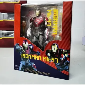 Figurka Iron Man akční figurka Tony Stark sběratelský model - MK47-S krabicí