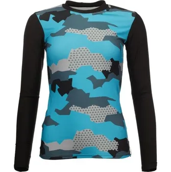 Dámské oblečení Dámské funkční triko Sensor FLOW W S Modrá, Černá, Šedá