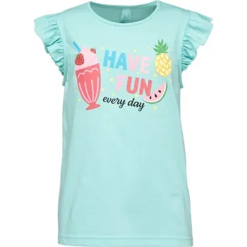 Dívčí triko Lewro CYNTHIA 164/170 Světle modrá, Mix