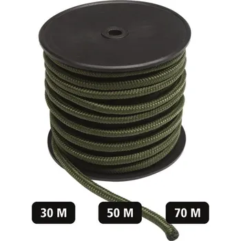 Šňůra COMMANDO-SEIL OLIV 5mm (70m role)
