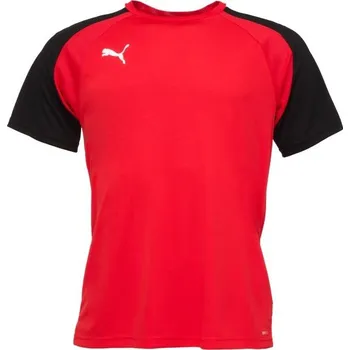 Pánské fotbalové triko Puma TEAMPACER JERSEY TEE XL Červená, Černá, Bílá