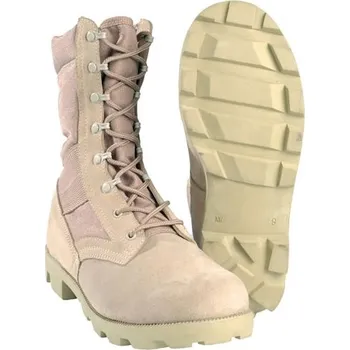Pánská móda MIL-TEC Boty US SPEED LACE pouštní DESERT 12 KHAKI - PÍSKOVÁ