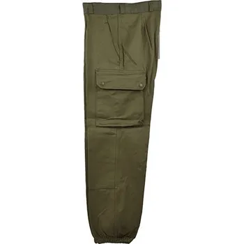Pánské kalhoty Armda Francouzsk Kalhoty polní francouzské ZELENÉ použité ZELENÁ - OLIV 175-185/70-75