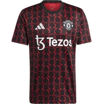 Sport Pánský fotbalový dres adidas MANCHESTER UNITED PRE-MATCH JERSEY L Červená, Černá, Bílá