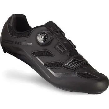 Pánské cyklistické tretry silniční tretry Exustar SR4103, black - vel. 45 307008