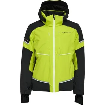 Pánská lyžařská bunda DIELSPORT SEPP 52 Reflexní neon, Černá