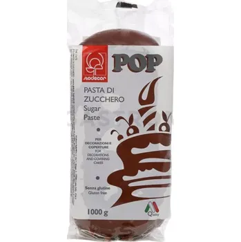 Výroba svíčky Cukrová hmota, azo-free, hnědá 1 kg | MODECOR, 25499