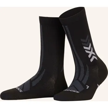Dámské ponožky X-Socks Trekové Ponožky Hike Discover Crew, b036 black/charcoal