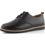 Looke hladké polobotky Leona dark black L0687_24 - 39 | P673747