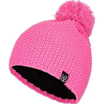 Čepice Dámská zimní čepice LOAP ZAX 55 Růžová, Černá