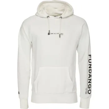 Pánská mikina Pánská mikina FUNDANGO TALIS XL Bílá, Černá