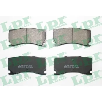 Brzdová destička Sada brzdových destiček, kotoučová brzda LPR 05P2003