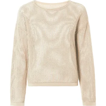 Dámský svetr esmara® Dámský úpletový svetr (L(44/46), béžová)