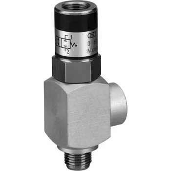 Ventil Emerson / Aventics Stop ventil uzavírací G1/4", 0821003076