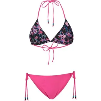 Dámské plavky Dámské dvoudílné plavky AQUOS ELENA XS Růžová, Černá, Mix