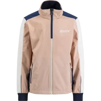Sportovní oblečení Swix Cross dětská bunda Peach Whip vel. 152