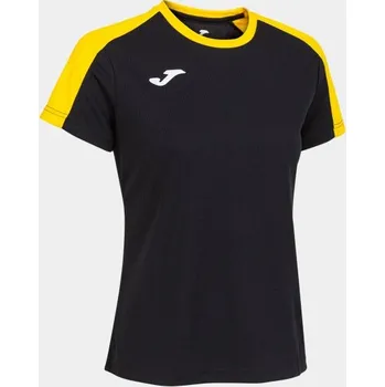 Dámské tričko Dámské sportovní tričko JOMA ECO CHAMPIONSHIP SHORT SLEEVE T-SHIRT BLACK YELLOW Velikost: L, Barva: BLACK-YELLOW