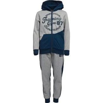 Chlapecká tepláková souprava Lewro VIMON 116/122 Šedá