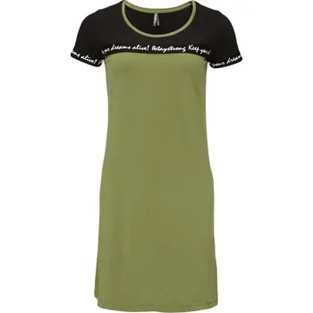 Dámské oblečení Dámské letní šaty Willard MELIA S Khaki, Černá, Bílá