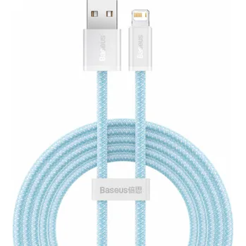 Datový kabel Baseus Dynamic kabel USB-Lightning, 2,4 A, 2 m (modrý)