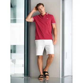 Pánské tričko Sinsay - Polo - růžová - 752AW-38X - 752AW-38X-XS-1