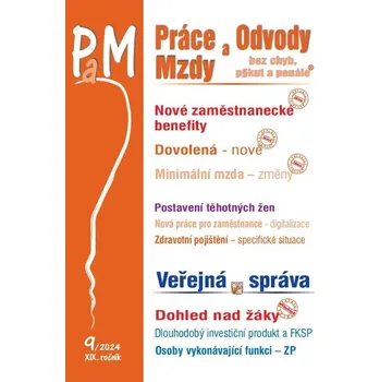 Práce a mzdy 9/2024 Zajímavé zaměstnanecké benefity