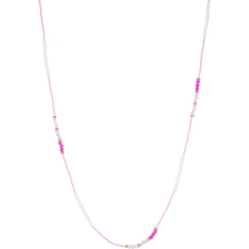 Náhrdelník Sylv Náhrdelník PAULA Fuchsia Gold