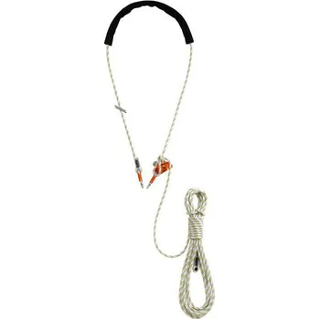 Úvazek Lanyard PETZL GRILLON bílo-žlutá 2 m