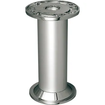 Nábytkové kování TS Noha chrom 10COO/100R, 100 mm